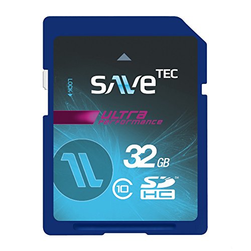 Savetec Speicherkarte 32 GB SDHC UHS-1 Ultra bis zu 70MB/s Class 10 für Smartphone Tablet Notebook PC Chip Hersteller Samsung
