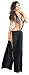 Produktbild Neue Damen Schwarz & Gold Pailletten Strappy Neckholder Seitenschlitz Kleid Club Wear Pole Dance Stripper Ibiza Wear Sommerkleid Größe S UK 8–10 EU 36–38