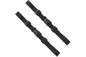 HOTMNTY Sangle Poitrine Sac A Dos,Sangle De Poitrine Réglable Robuste,Réglable Sternum Sangle Poitrine,Sangle Sac A Dos Sternum en Nylon,Sangle De Poitrine Réglable avec Boucle Rapide,2 Pièces