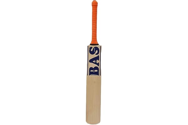 SAG Edition English Willow Bat with Cover (Grade 1, Round Toe) with Heavy Paded Cover