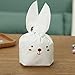 Produktbild Lanlan 50/lot Cute Ohr Kaninchen Kunststoff Candy Biscuit Verpackung Geschenkpapier behandeln Geschenk Tüte, coffee