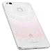 Produktbild mumbi UltraSlim Hülle für Huawei P9 Lite Schutzhülle im Mandala Design transparent rosa (Ultra Slim - 0.55 mm)