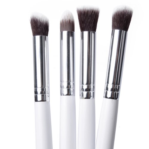 XCSOURCE 8 tlg Profi Make Up Pinsel Set Lidschattenpinsel Rougepinsel Stiftung Pinsel Puderpinsel Kosmetik, Salon, party weiß MT79 - 5