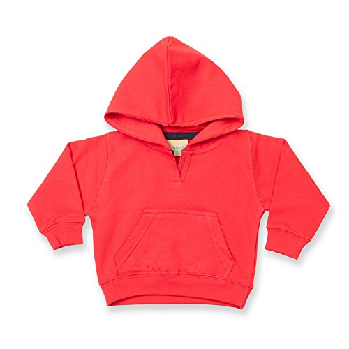 New Baby Infant Kids Larkwood Hoodie Sweatshirt Red Size 6-12 Months