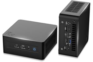 GEEKNUC Intel NUC, NUC 13 Mini PC Desktop, procesor Intel Core i7-1360P, 18 MB pamięci podręcznej L3, bez systemu operacyjnego komputer stacjonarny mini PC, karta graficzna Intel® Iris™ Xe | Thunderbolt 4 |