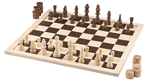 LIFETIMEGames 48780 – Chess & Women's 2 in 1, Multi-Colour