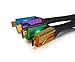 Price comparison product image Afterglow PL-9025GOPBEU Quadruple HDMI Cable 1.80 m Multi-Coloured