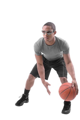 SKLZ Trainingsgerät Court Vision Basketball Dribble Trainingsbrille, Schwarz/Grau, NSK000041 - 3