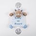 Nattou Arthur and Louis the Rhino Baby on Board