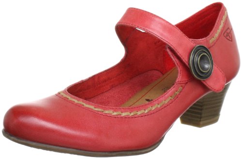 Tamaris Womens Tamaris Pumps multi-coloured Mehrfarbig (CHILI/CHESTNUT 531) Size: 8