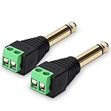 Práctico: Los mini conectores tienen unos tornillos para anclar los cables, por lo que no es necesario soldar. Simplemente aprieta el tornillo cuando hayas metido los cables.