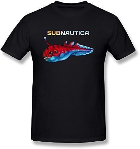 Delifhted Subnautica Preview Biterfish Men's Tshirt Tee ,Black