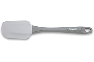 3 CLAVELES ESPATULA SILICONA C 3C 04658, Gris, 24,5 cm