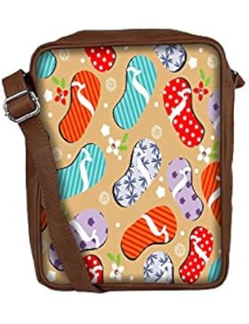 Snoogg , Damen Umhängetasche mehrfarbig multi