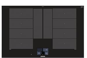 Siemens EX875KYW1E iQ700 płyta kuchenna/kompatybilna z Wi-Fi z Home Connect/varioInduktion Plus/varioMotion/Power-Move Plus