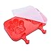 Produktbild LEEHUR Nettes Tier Design Ice Cream Pop Formen Maker Silikon Popsicle Formen Gefrorenes Eis Joghurt Jelly Pop Mold Popsicle Maker Schokolade -Behälter Pan-Set für Kinder (Weiche Pfote)