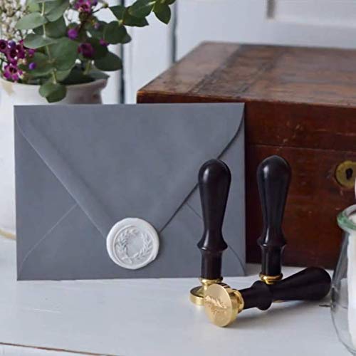 Uniqooo Arts   Crafts       Sello de Juego de Hogwarts de madera de rosal