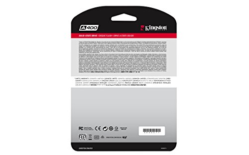 Kingston SSD A400 - Disco Duro S  lido de 240 GB  2 5   SATA 3 
