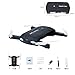 Produktbild HKhuixin Pocket Self-Timer Quadcopter, 6-Achsen Gyro Höhe Hold Aircraft Falten Airscrew Portable Hubschrauber Kopflose Nano Fernbedienung UFO Erkundung HD Kamera Elektronische Hobby Spielzeug (Schwarz)