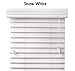Produktbild Premium 2 inch faux wood blinds, Snow White, 25 7/8 x 60 by Arlo blinds
