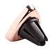 Produktbild RG Auto Halterung Magnetischer Telefonhalter Wiege Entlüftung Universal-für iPhone und Android Tablet PSP (Roségold Dreieck)