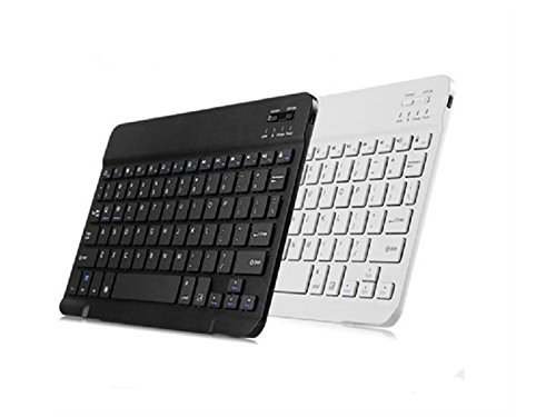 Preisvergleich Produktbild WEILIVE Mechanische Tastatur Universal Bluetooth Wireless Keyboard mit Akku Universelle Kompatibilität mit iPad und Computer (Schwarz) für PC-Gamer und Typisten