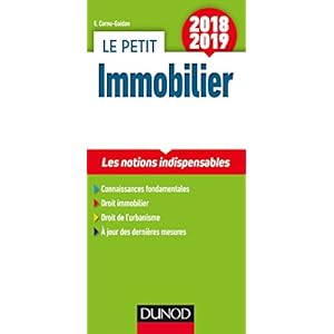 Le petit Immobilier 2018/2019 - 5e éd. - Les notions indispensables Livre en Ligne - Telecharger Ebook