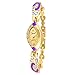 Jainx Golden Dial Analog Watch For Women