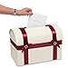 Produktbild FLAIRELLE® Briefbox - Kartenbox, große Geschenk-Truhe in Creme, Edle Aufbewahrung für Geschenke und Glückwunschkarten, Sammelbox, Tolle Alternative für Den Gabentisch