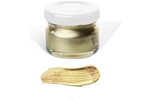 ARTLINE EPOXY RESIN Pasta de pigmento para resina epoxi, opaca, color concentrado, intenso y brillante, para todo tipo de resinas epoxi, bricolaje, joyas, coasters, pano, tablas de resin (Dorada)