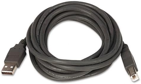 USB Cable, 10 ft., Silver