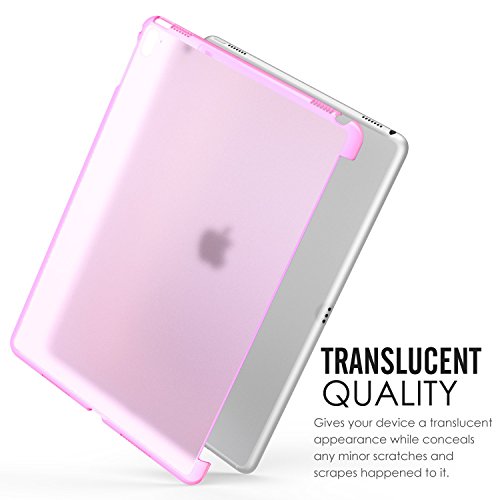 MoKo Hülle für iPad Pro 9.7 – Ultra Slim Translucent Hart Polycarbonate Schale Schutzhülle Case Cover für Apple iPad Pro 9.7 Zoll 2016 Modell Tablet, Matt Violett (Auch für iPad Pro Offizielle Tastatur) - 6
