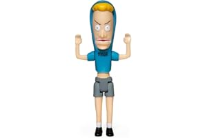 SUPER7 Figura Reaction Beavis and Butt Head Cornholio - Figura acción, Licencia Oficial