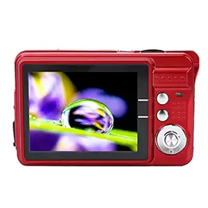 HD Digital Children Camera, 94 * 60 * 24mm USB 2.0 Children Digital Camera, 3 Colors Girls for Kids Toddlers Boys(red)