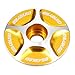 Produktbild Neue Aluminium Threadless 1/1-1/8 Rennrad MTB Fahrrad Vorbau Zubehör Bici Fahrrad Radfahren Headset Top Cap Cover Neue Marke Neue Marke - Golden