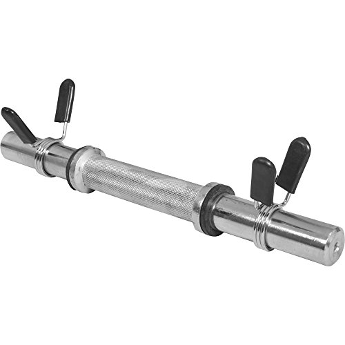 Gorilla Sports Hantelstange mit Federverschluss 35 cm, 10000084 - 2