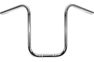 WESTLAND CUSTOMS 7/8 Pouce (22mm) Guidon Universel Narrow Ape Hanger 38cm Chromé