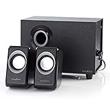 Mit Lautstärke und Bass Regler. Starkes, modernes Design, hochwertige Verarbeitung, langlebige Markenware.