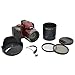 Produktbild Kiwifotos Objektiv Zubehörset 6 teilig für Nikon Coolpix L820 L830 mit Objektivadapter, UV Filter, Polarisationsfilter, Gegenlichtblende, Objektivdeckel, Objektivdeckelhalter