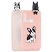 Price comparison product image HongYong Cute Dog Case for Huawei P20 lite (2019),Soft 3D Silicone Case,Cute Fruit Rubber Cover,Cool Kawaii Cartoon Gel Cover for Kids Girls Fun Soft Silicone Shell