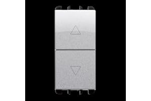 SIMON URMET URMET SIMON NEA 10139AL ALLUMINIO PULSANTI INTERBLOCCATI SU GIU