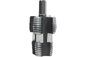 AEE® Plastik Su Borusu İç Diş Açma Matkap Ucu 1/2” & 3/4” – PPRC PVC Boru İç Diş Kılavuzu – Matkap Uyumlu Diş Açma Aparatı – 