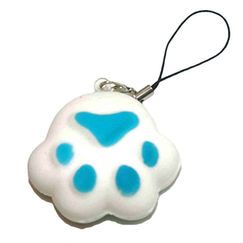 4 kawaii Squishy Mini Bär Katze Paw Brot Handy-Charm-Tasche, Gurt Kinder Squeeze Spielzeug Geschenk - 5
