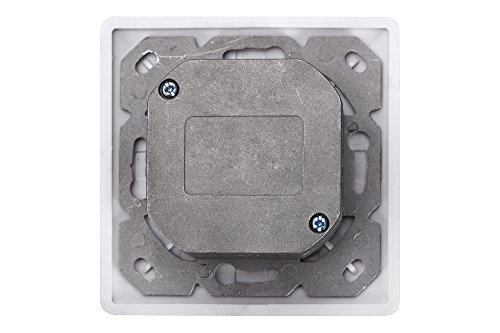 DIGITUS Professional Cat.6A Universal Netzwerkdose, 2x RJ-Port, geschirmt, Aufputz, 10 Gbit Ethernet Netzwerk, Farbe Reinweiß - 2