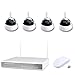 Produktbild 4-Kanal WLAN DVR634-2 AMGoCam P Videoüberwachung (1TB Festplatte) mit 4 x 940nm HD Dom-Kamera