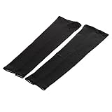 niceeshop(TM) Sports Golf Climbing Sun UV Protection Arm Sleeves (Black,2 Pieces)