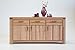 Produktbild Sideboard Kira in Kernbuche Massiv geölt mit durchgehenden Lamellen 6866