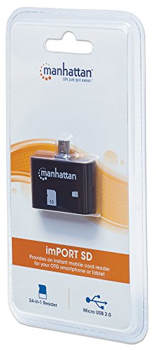 Manhattan 406208 externer Kartenleser schwarz - 8
