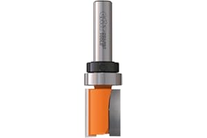 CMT ORANGE TOOLS CMT 911.160.11B Fresa a Taglienti Diritti per Rifilare con Cuscinetto, Grigio/Arancio