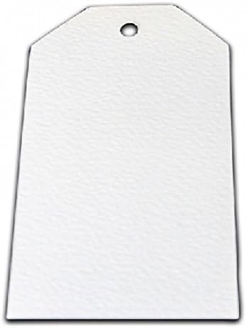 10 x Large White Tags 122mm x 64mm Stix2